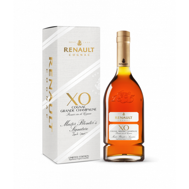 Renault Master Blender Limited Edition XO Cognac Grande Champagne 40% 50 cl. (Gaveæske)