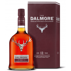 The Dalmore 12 års Highland Single Malt Scotch Whisky 40% 70 cl. (Gaveæske)