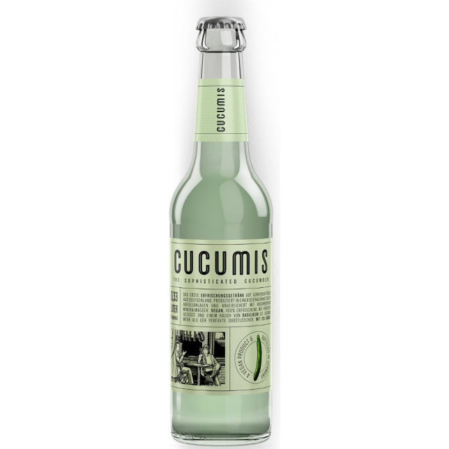 Cucumis Agurk Sodavand 24x33 cl. (flaske)