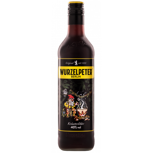 Wurzelpeter Berlin Bitter 40% 70 cl.