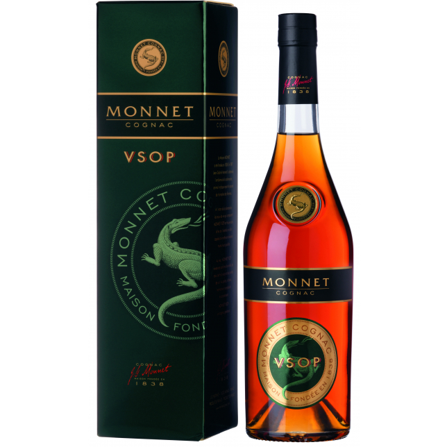 Monnet VSOP Cognac 40% 70 cl. (Gaveæske)