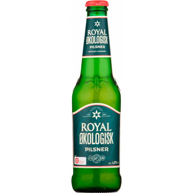 Royal Pilsner ØKO 4,8% 30x33 cl. (flaske)