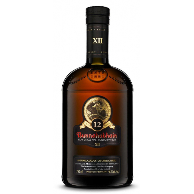 Bunnahabhain 12 års Single Malt Scotch Whisky 46.3% 70 cl. (Gaveæske)