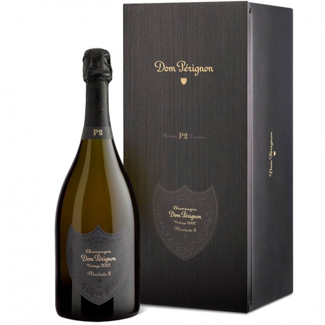 Dom Pérignon P2 2002 Brut Champagne 12,5% 75 cl. (Gaveæske)