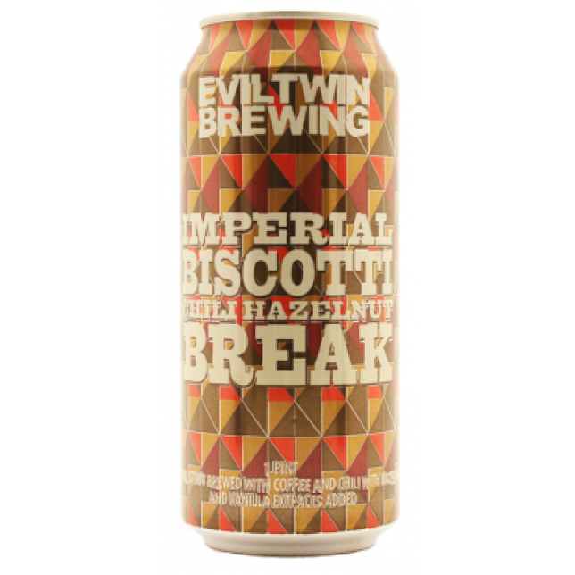 Evil Twin Imperial Biscotti Chili Hazelnut Break Stout 11,5% 47,3 cl. (dåse)
