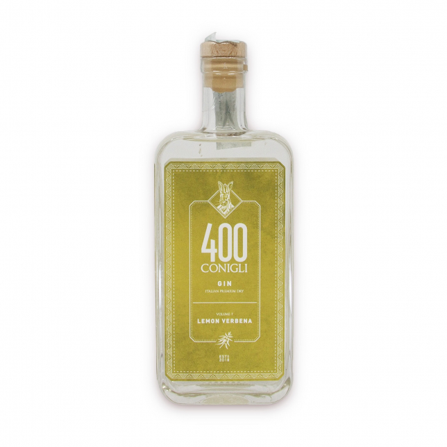 400 Conigli Vol. 7 Lemon Verbena Gin 42% 50 cl.