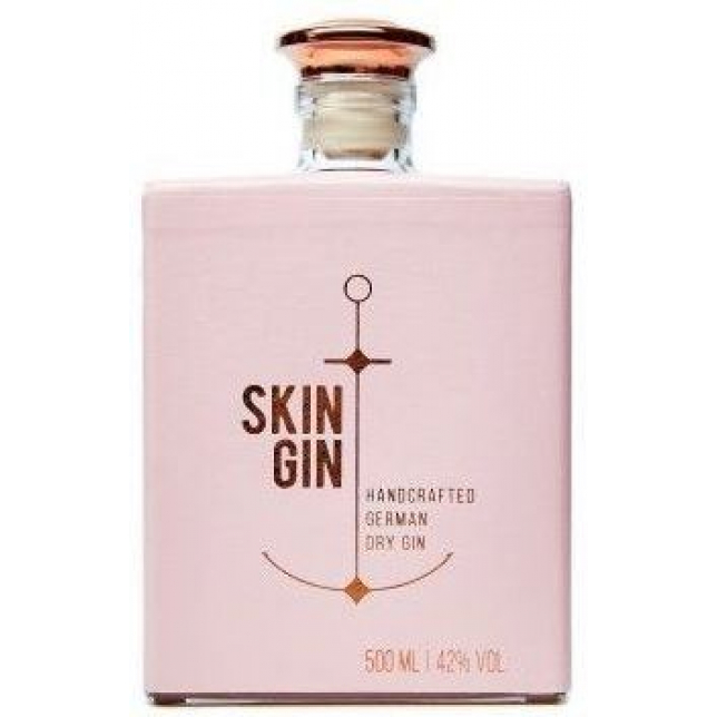 Skin Gin Pink Cover 42% 50 cl.