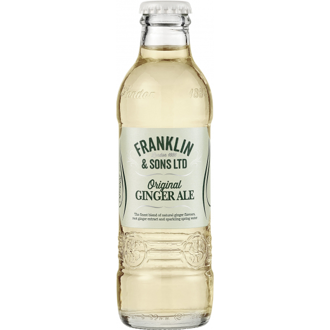 Franklin & Sons Ginger Ale 24x20 cl. (flaske)
