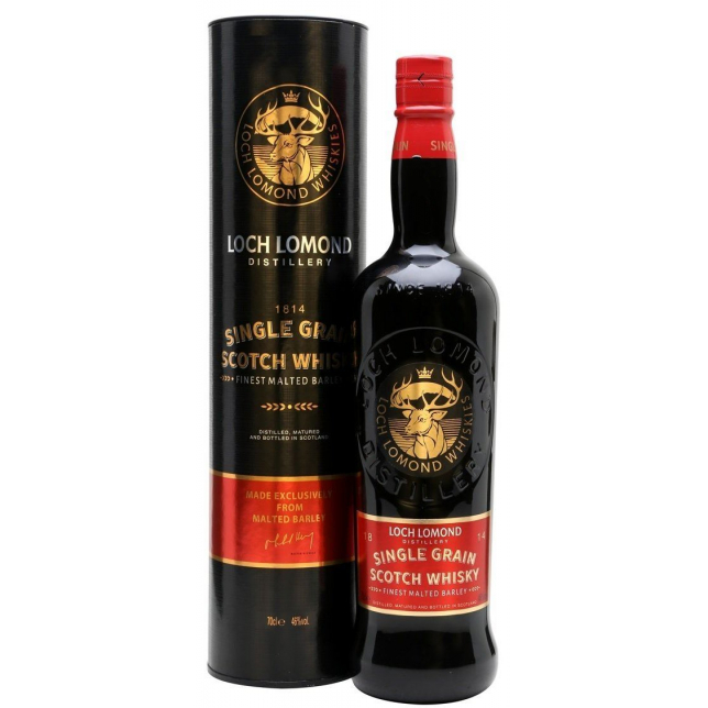 Loch Lomond Single Grain Scotch Whisky 46% 70 cl. (Gaveæske)