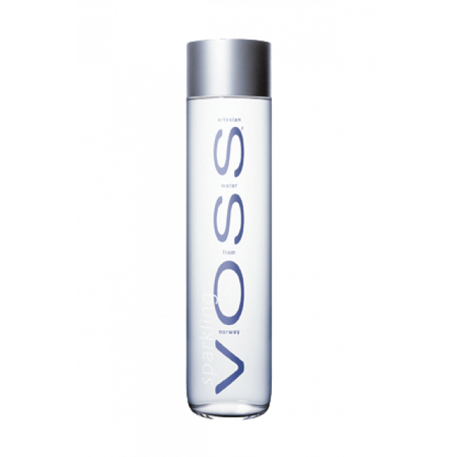 VOSS Sparkling Water m/brus 24x37,5 cl. (flaske)