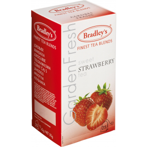 Bradley's Garden Fresh Strawberry 25 stk. (tebreve)