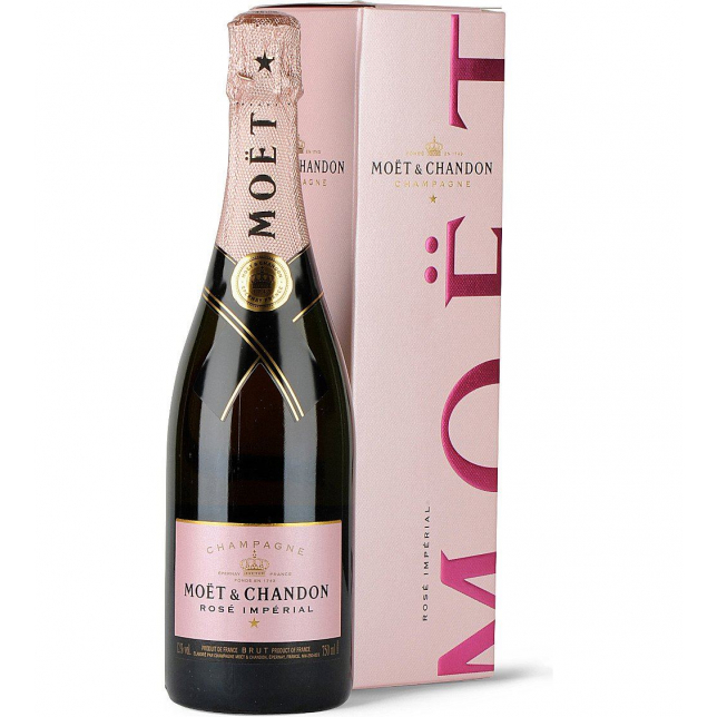 Moët & Chandon Impérial Rosé Brut Champagne 12% 75 cl. (Gaveæske)