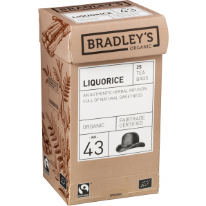 Bradley's Liquorice ØKO 25 stk. (tebreve)