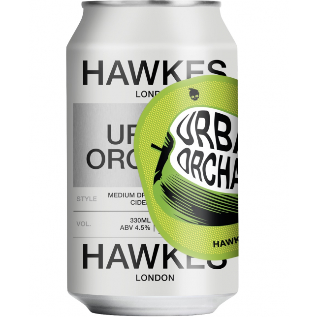 Hawkes Urban Orchard Cider 4,5% 33 cl. (dåse)