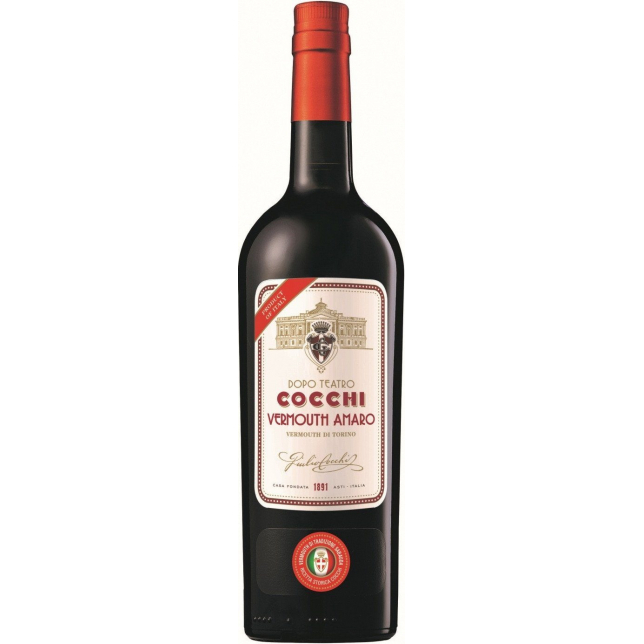 Cocchi Vermouth Amaro Di Torino (Dopo Teatro) 16% 75 cl