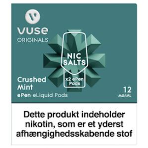 VUSE Caps Crushed Mint 12 mg. 6 stk.
