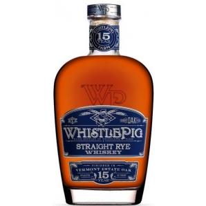 Whistle Pig 15 års Vermont Estate Oak Straight Rye Whisky 46% 70 cl.