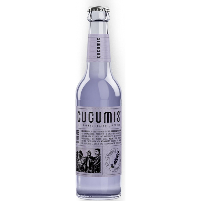 Cucumis Lavendel Sodavand 24x33 cl. (flaske)