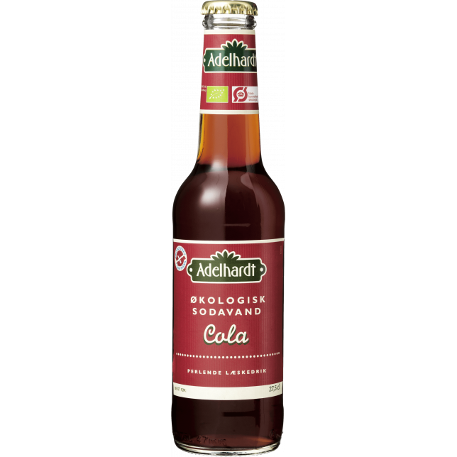 Adelhardt Cola Sodavand ØKO 24x27,5 cl. (flaske)
