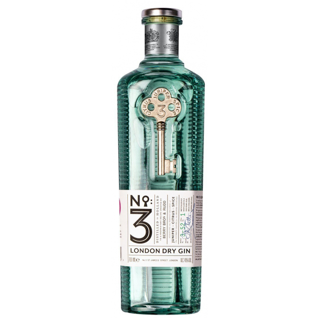 No. 3 London Dry Gin 46% 70 cl.