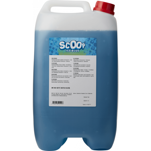Scoop Slush Ice Blue 10 L.