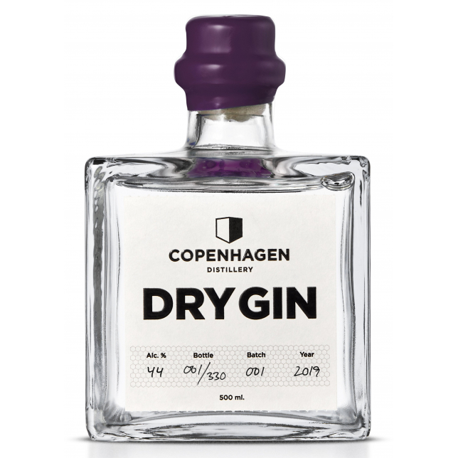 Copenhagen Distillery Dry Gin 44% 50 cl.
