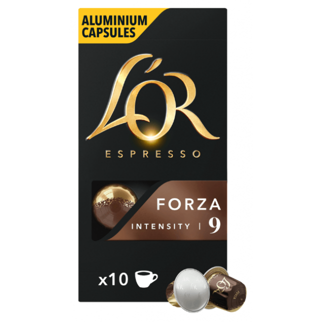 L'OR Espresso Forza 10 stk. (kapsler)