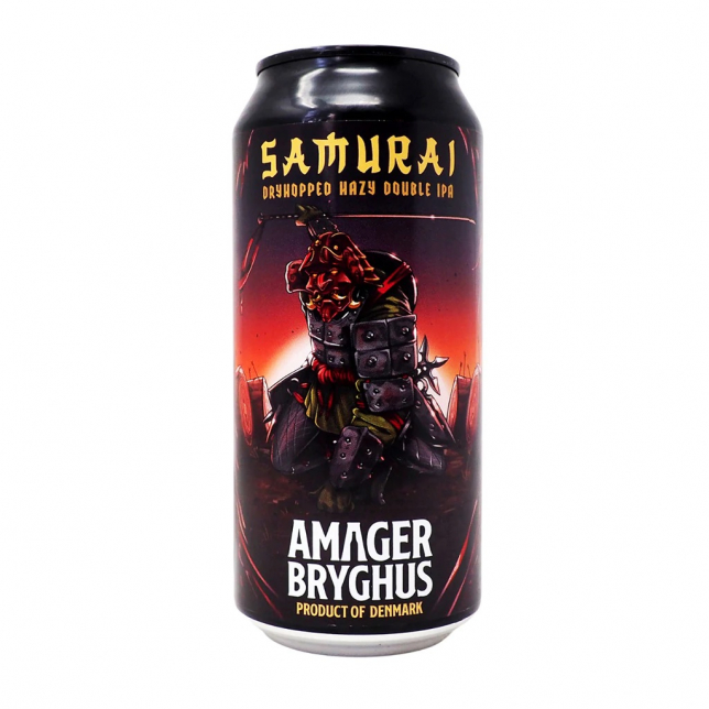Amager Bryghus Samurai Hazy Double IPA 8,5% 44 cl. (dåse)