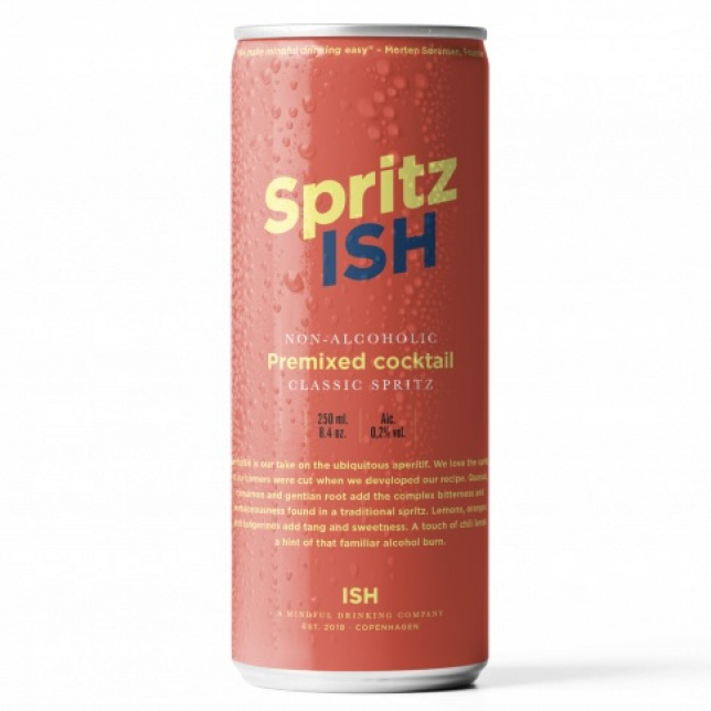 SpritzISH Alkoholfri Premixed-Cocktail 0,2% 25 cl. (dåse)