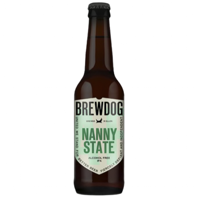 Brewdog Nanny State Alkoholfri Øl 0,5% 33 cl. (flaske)