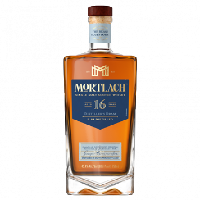 Mortlach 16 Års Single Malt Scotch Whisky 43,4% 70 cl.