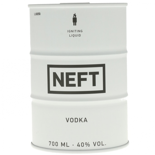 Neft White Barrel Vodka 40% 70 cl. (tønde)