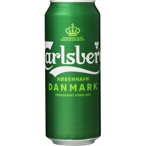 Carlsberg Pilsner 4,6% 24x50 cl. (dåse)