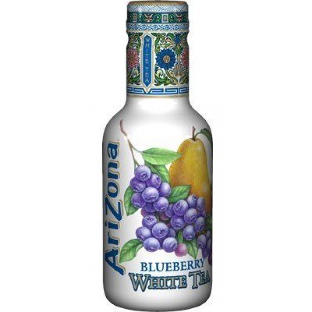 AriZona Blueberry White Tea 50 cl. (PET-flaske)