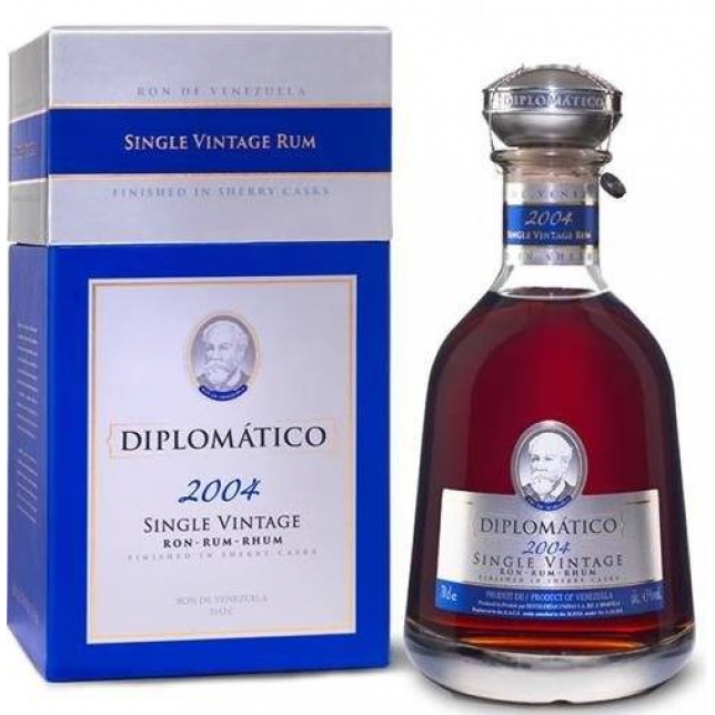 Diplomatico Single Vintage 2004 Rom 43% 70 cl. (Gaveæske)