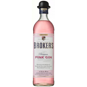 Broker's Pink Gin 40% 70 cl.