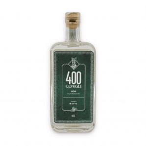 400 Conigli Vol. 8  Basil Gin 42% 50 cl.