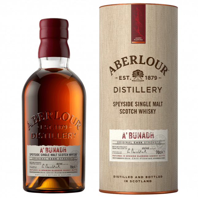 Aberlour A'Bunadh B70 Speyside Single Malt Scotch Whisky 61,2% 70 cl. (Gaveæske)