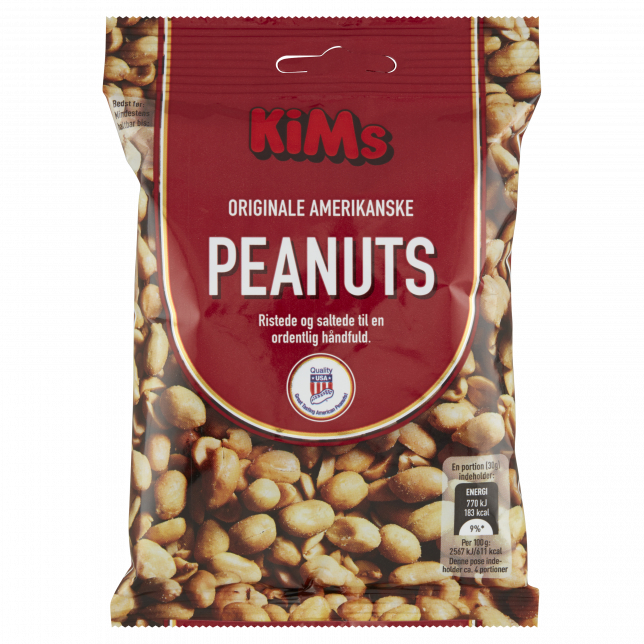 Kims Saltede Peanuts 24x125 gr.
