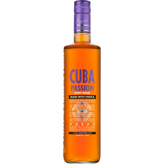 CUBA Passion Vodka 30% 70 cl.