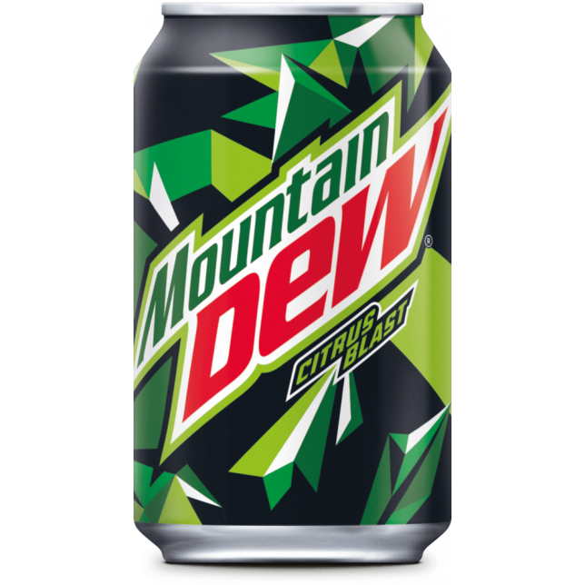 Mountain DEW Citrus Blast 24x33 cl. (dåse)