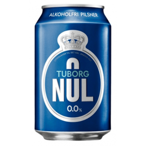 Tuborg Nul 0,0% 24x33 cl. (dåse)