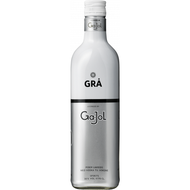 Gajol Grå Vodkashot 30% 70 cl.