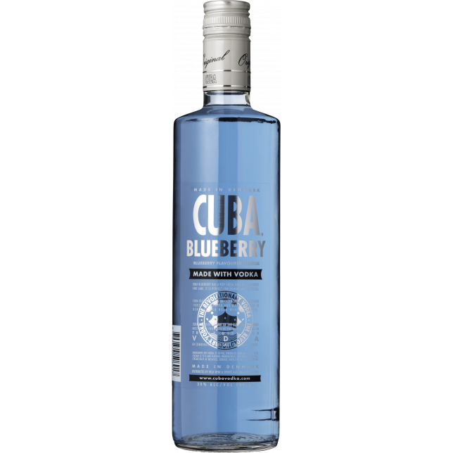 CUBA Blueberry Vodka 30% 70 cl.