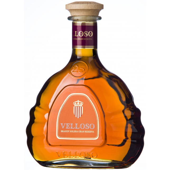 Velloso 25 års Brandy 40% 70 cl.