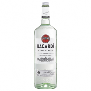 Bacardi Carta Blanca Rom 37,5% 300 cl. (flaske)