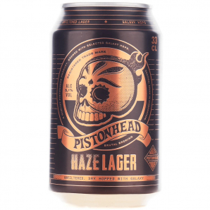 Pistonhead Haze Lager 5,1% 33 cl. (dåse)