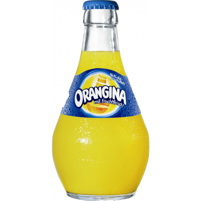 Orangina 24x25 cl. (flaske)