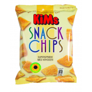 Kims Mini Snack Krydderi Chips 24x30 gr.