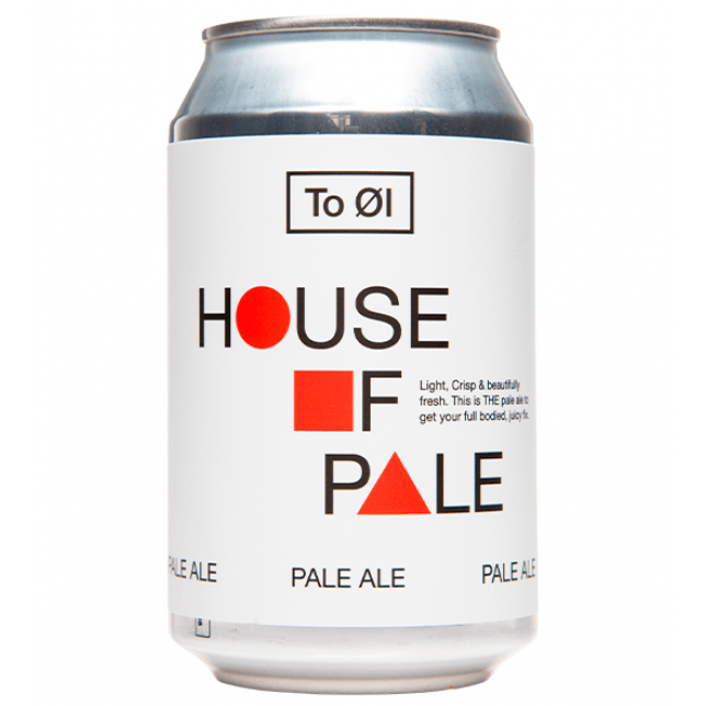 To Øl House of Pale Ale 5,5% 33 cl (dåse)